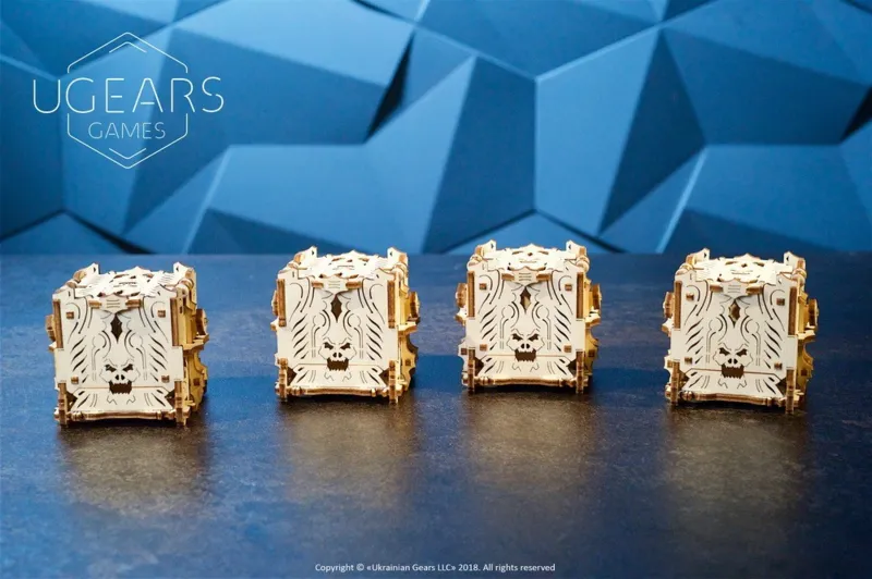 Puzzle 3D en Bois - Modular Dice Tower