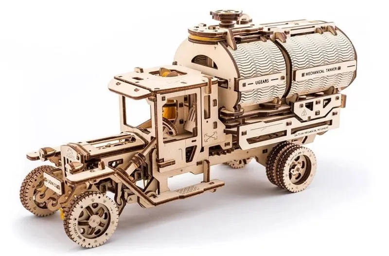 Puzzle 3D en Bois - Tanker