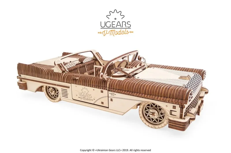 Puzzle 3D en Bois - Dream Cabriolet VM-05