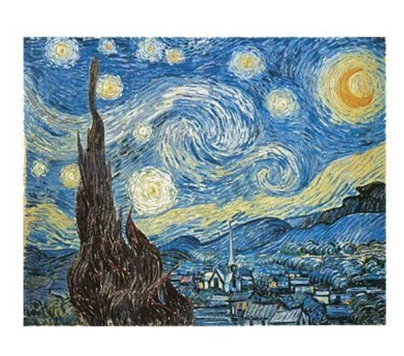 Vincent Van Gogh -  Nuit Etoilée sur le Rhône