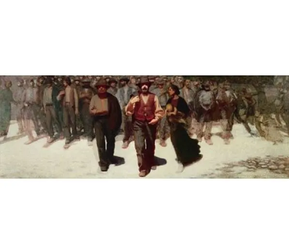 Pellizza da Volpedo - La Fiumana