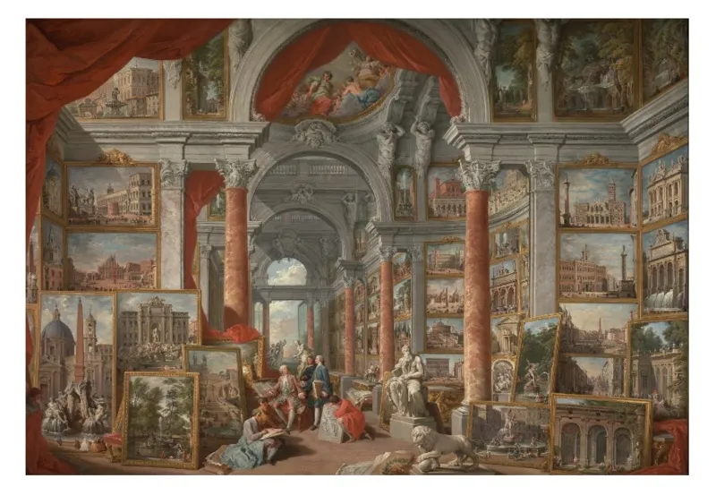 Giovanni Paolo Panini - Galerie de Vues de la Rome Moderne