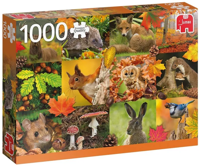 PREMIUM COLLECTION - ANIMAUX DE L’AUTOMNE (1000 PIÈCES)