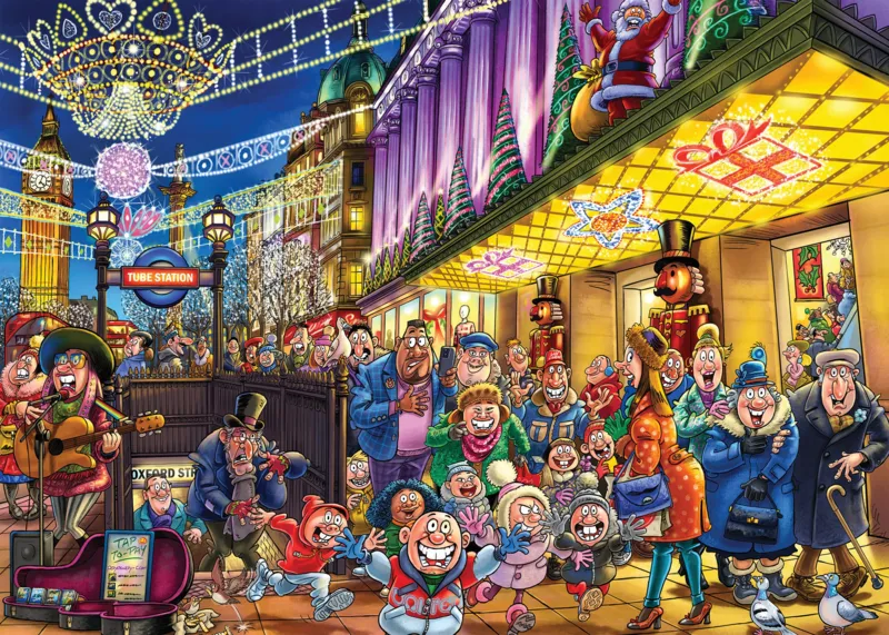 WASGIJ CHRISTMAS 20 - LES ESPRITS DE NOËL ! (2X1000 PIECES)