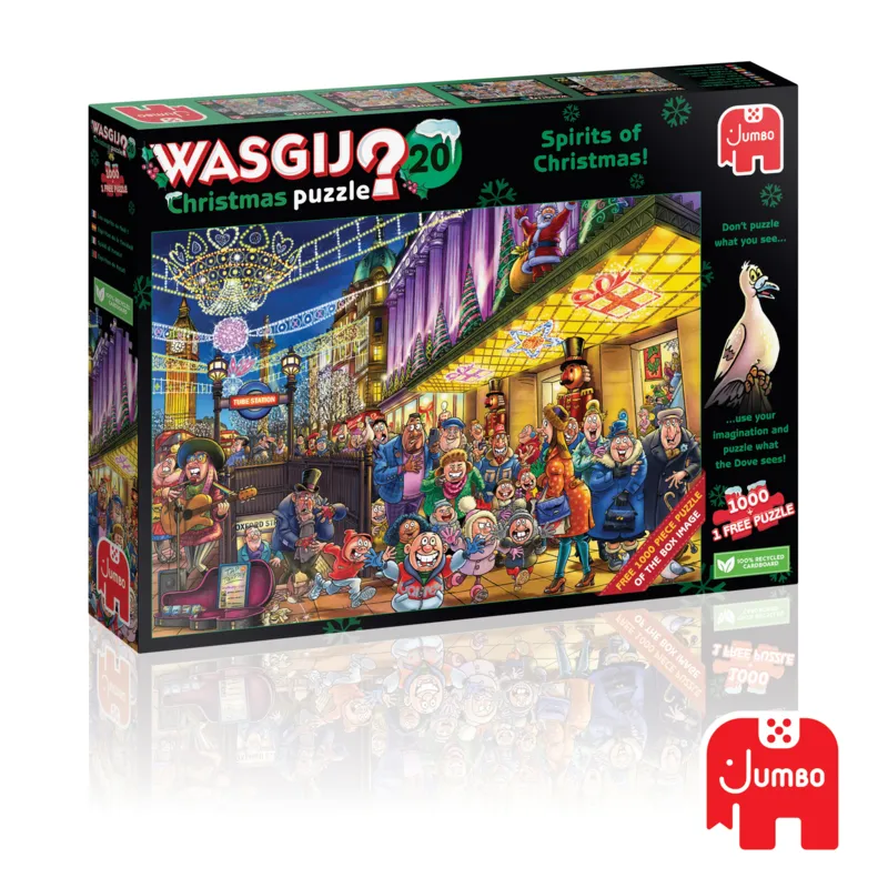 WASGIJ CHRISTMAS 20 - LES ESPRITS DE NOËL ! (2X1000 PIECES)