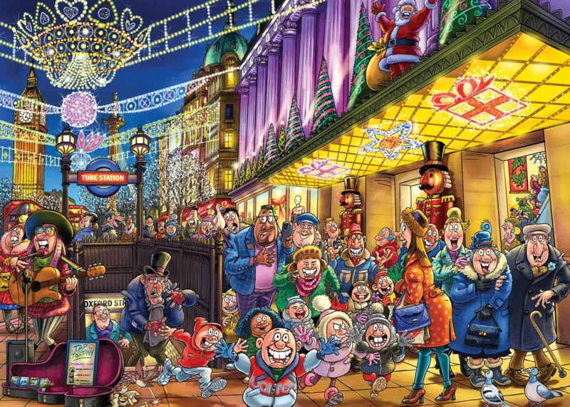 2 Puzzles - Wasgij Christmas 20 - Les esprits de Noël !