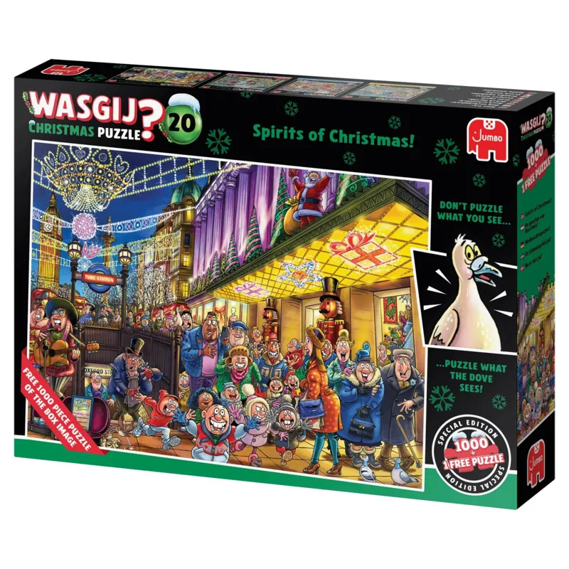 2 Puzzles - Wasgij Christmas 20 - Les esprits de Noël !