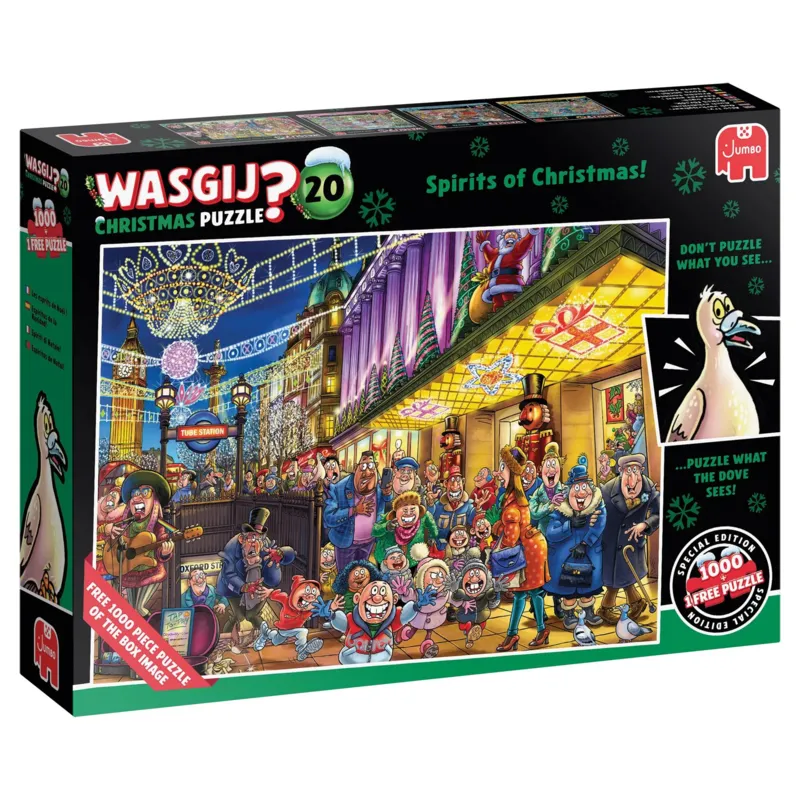 2 Puzzles - Wasgij Christmas 20 - Les esprits de Noël !
