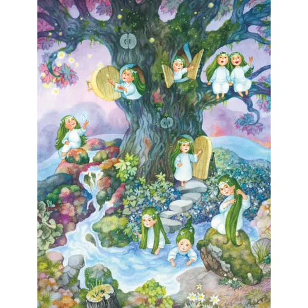 Puzzle en Bois - Mélodie du Printemps