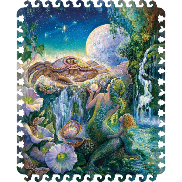 Puzzle en Bois - Signe du Zodiaque - Cancer