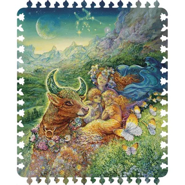 Puzzle en Bois - Signe du Zodiaque - Taureau