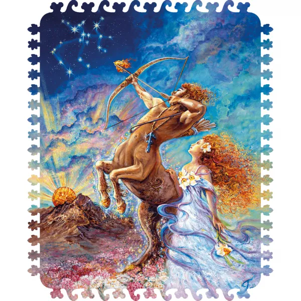 Puzzle en Bois - Signe du Zodiaque - Sagittaire