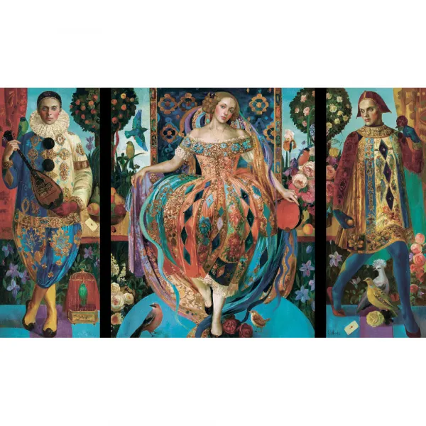 Puzzle en Bois - Triptyque