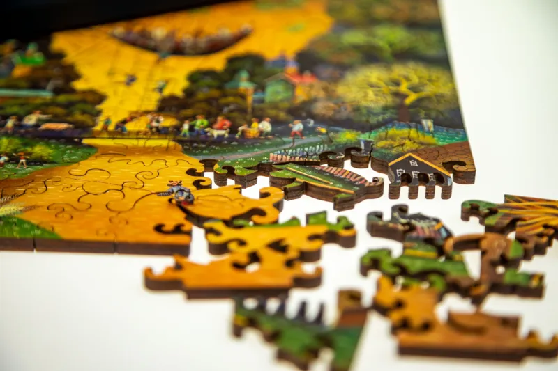 Puzzle en Bois - Voyage dans le Ciel