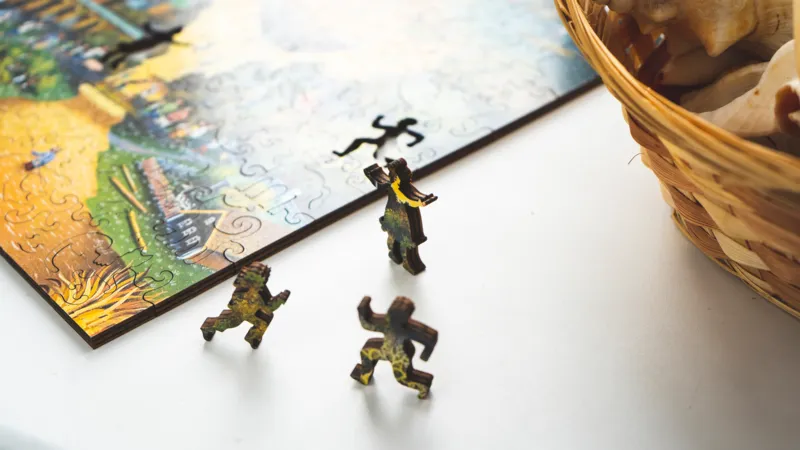 Puzzle en Bois - Voyage dans le Ciel