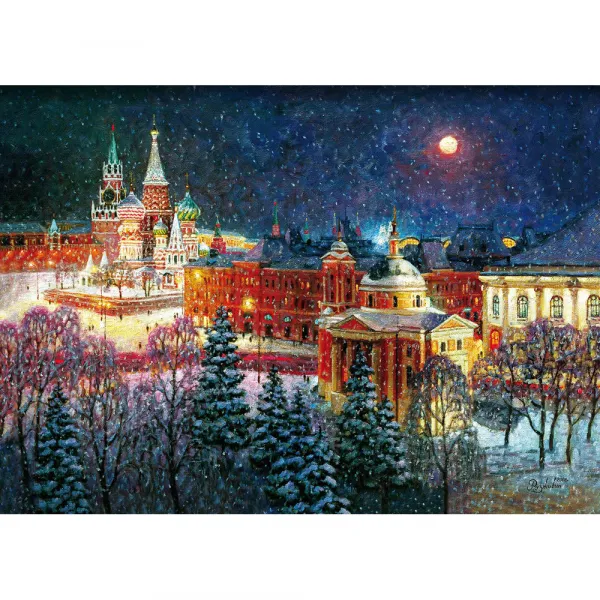 Puzzle en Bois - Magie d'Hiver