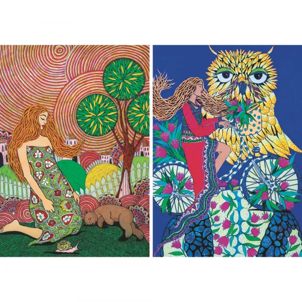 Puzzle en Bois - Signes d'amour