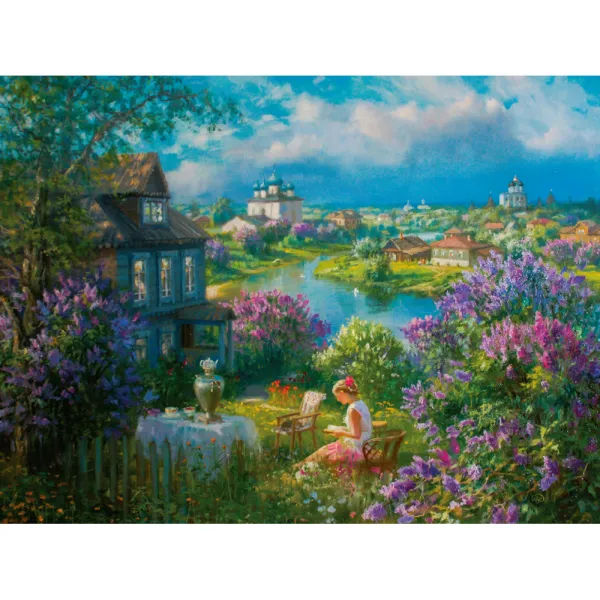 Puzzle en Bois - Petite Maison dans le Lilas