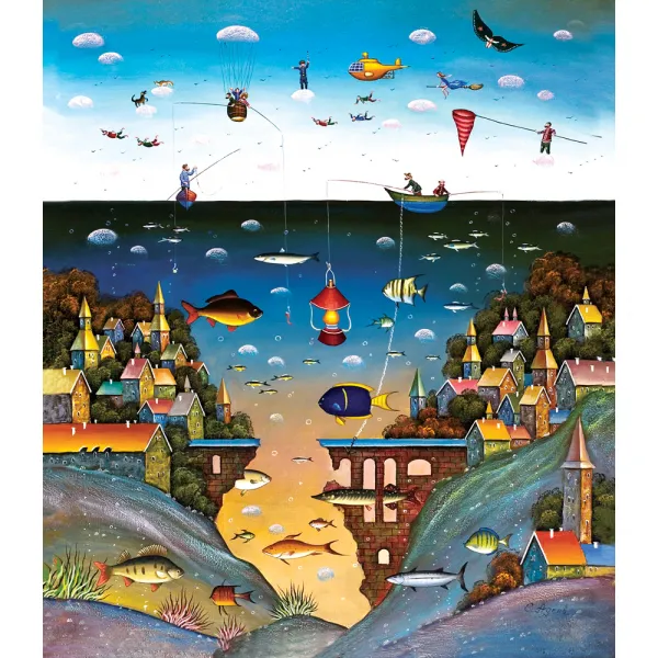 Puzzle en Bois - Terre et Mer