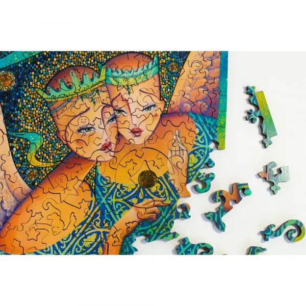 Puzzle en Bois - La Naissance d'une Etoile