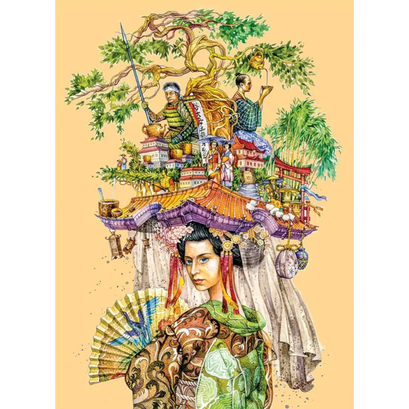 Puzzle en Bois - Japon