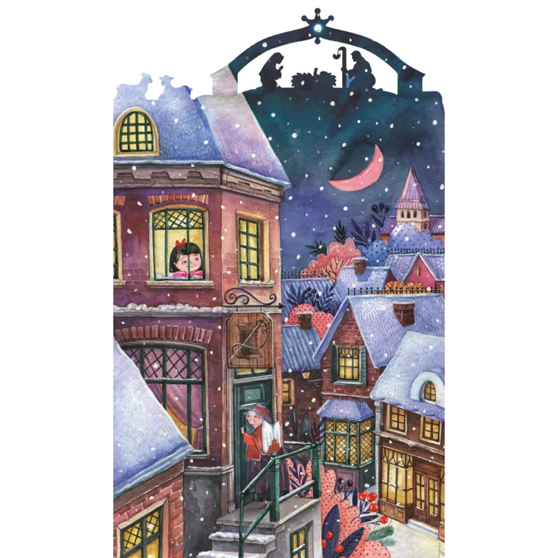 Puzzle en Bois - L'Ange de Noël