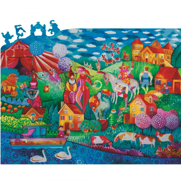Puzzle en Bois - Le Cirque