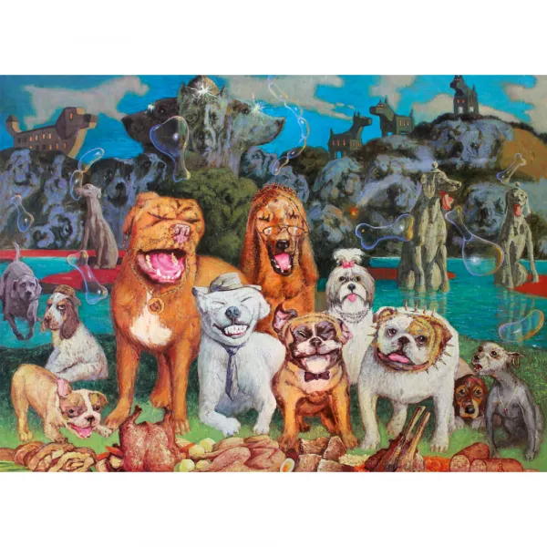 Puzzle en Bois - L'Heure du Repas