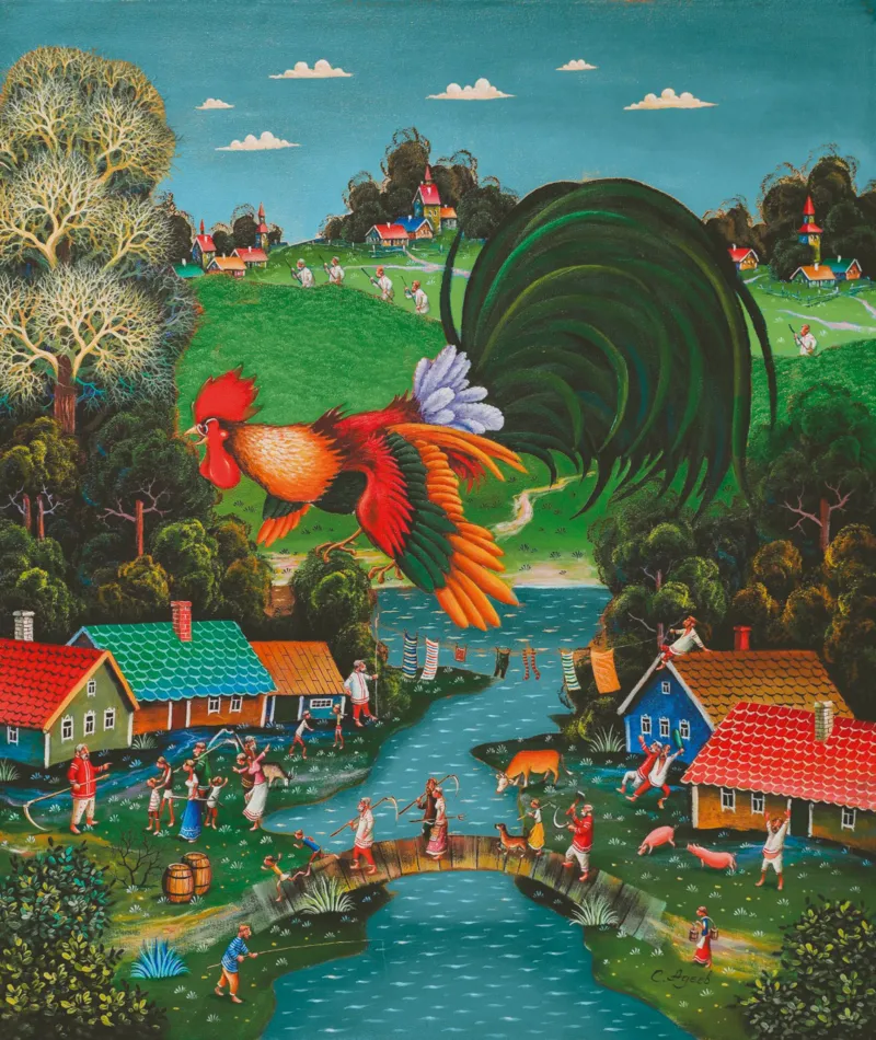 Puzzle en Bois - Bonjour