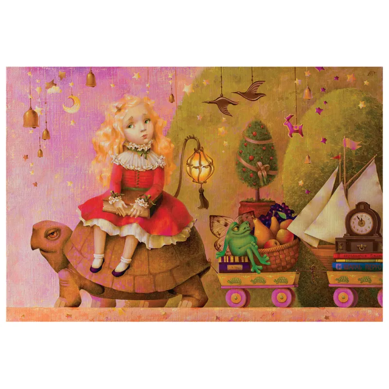 Puzzle en Bois - En Route pour l'Anniversaire