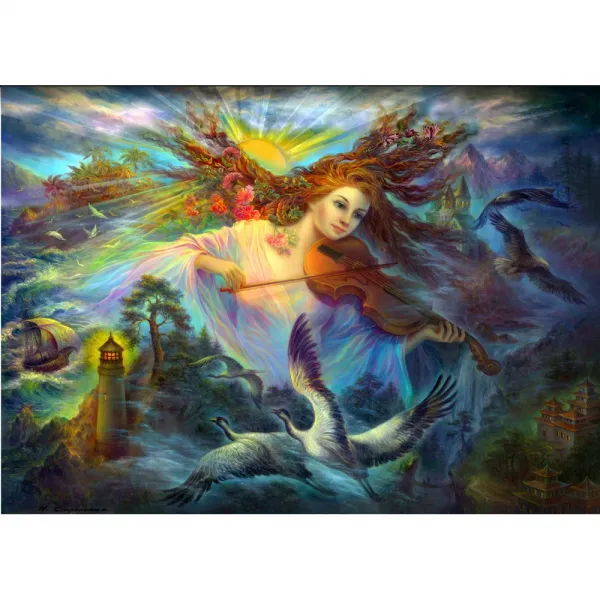 Puzzle en Bois - Paix sur la Terre