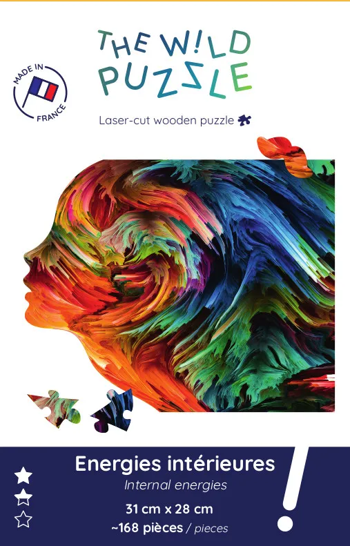 Puzzle en Bois - Energies Intérieures