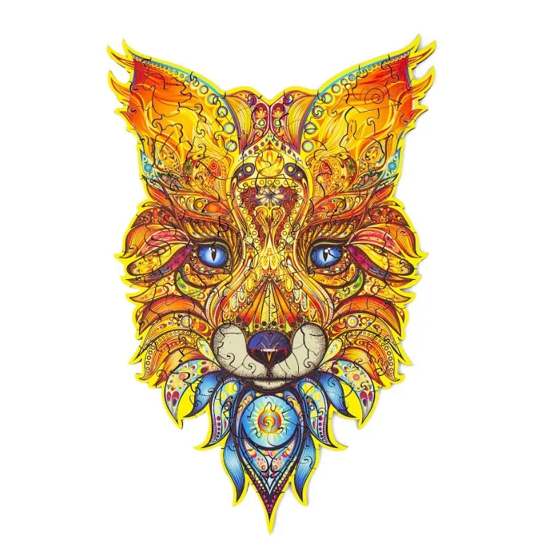 Puzzle en Bois - Renard Rusé