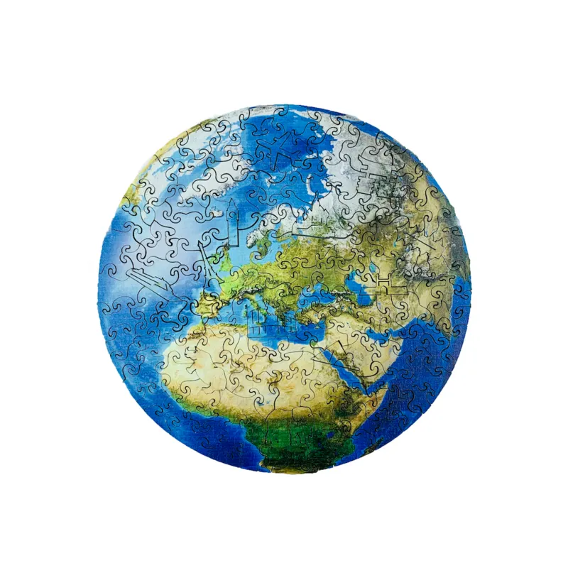 Puzzle en Bois - La Planète Terra