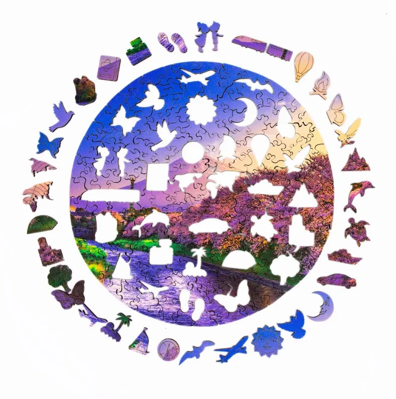 Puzzle en Bois - Mont Fuji