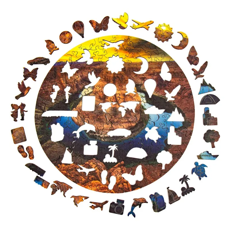 Puzzle en Bois - Le Grand Canyon