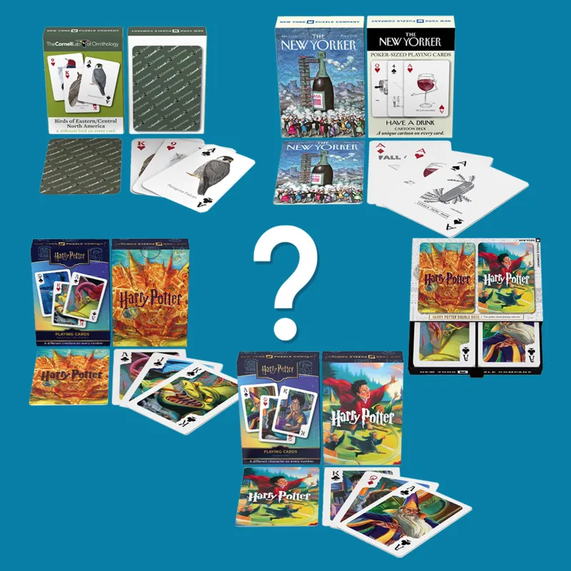 Jeu de Carte Offert - NewYorkPuzzleCompany