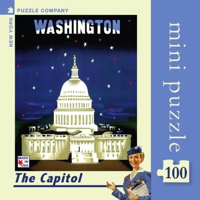 The Capitol - American Airlines Poster Mini