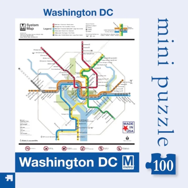 DC Metro Map