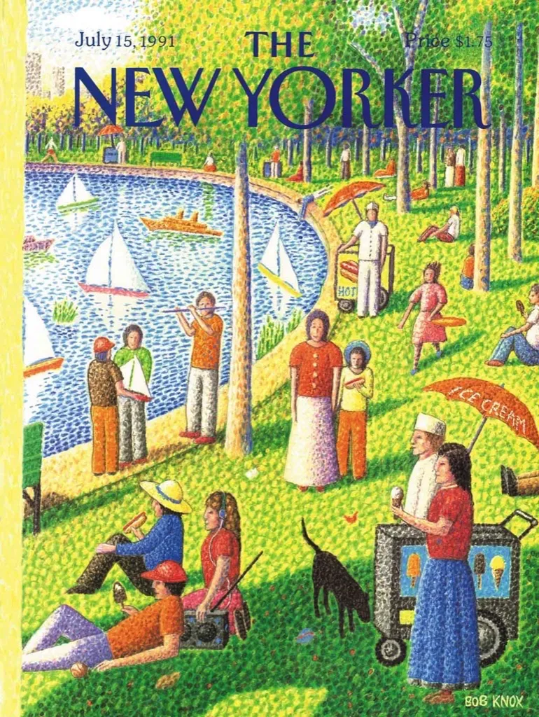 The New Yorker - Sunday Afternoon in Central Park