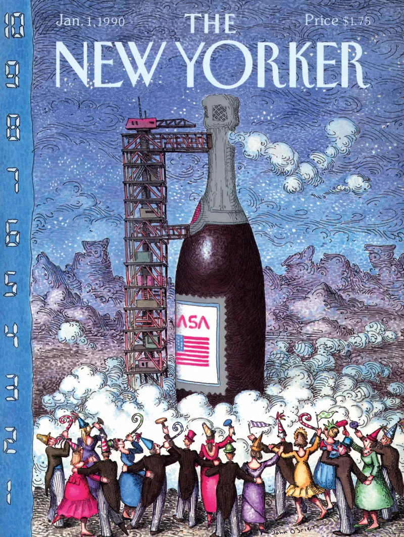 The New Yorker - Champagne Countdown