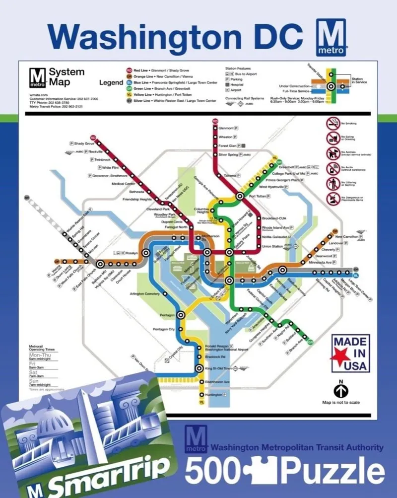 Pièces XXL - Washington DC Subway