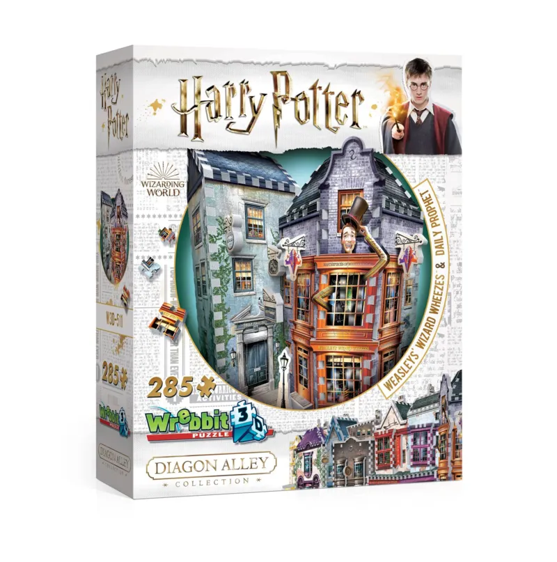 Puzzle 3D - Harry Potter (TM) - Weasleys' Wizard Wheezes & Daily Prophet