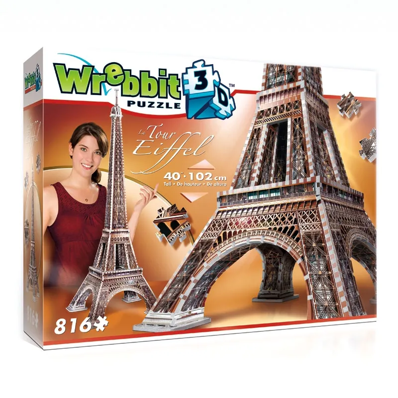 Puzzle 3D - Paris : La Tour Eiffel