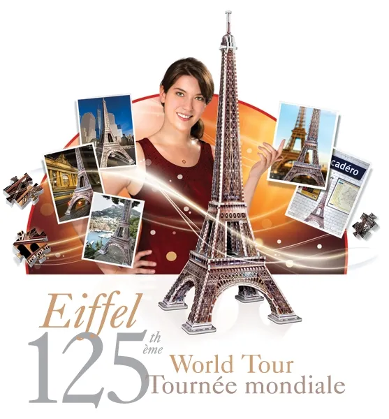 Puzzle 3D - Paris : La Tour Eiffel