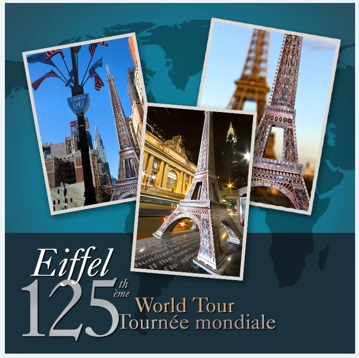 Puzzle 3D - Paris : La Tour Eiffel