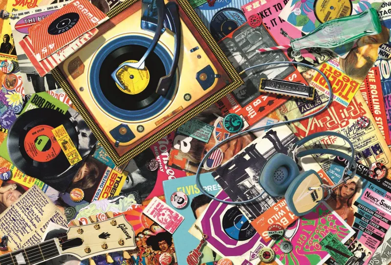 Puzzle en Bois Premium Line - Dans Le Monde De La Musique