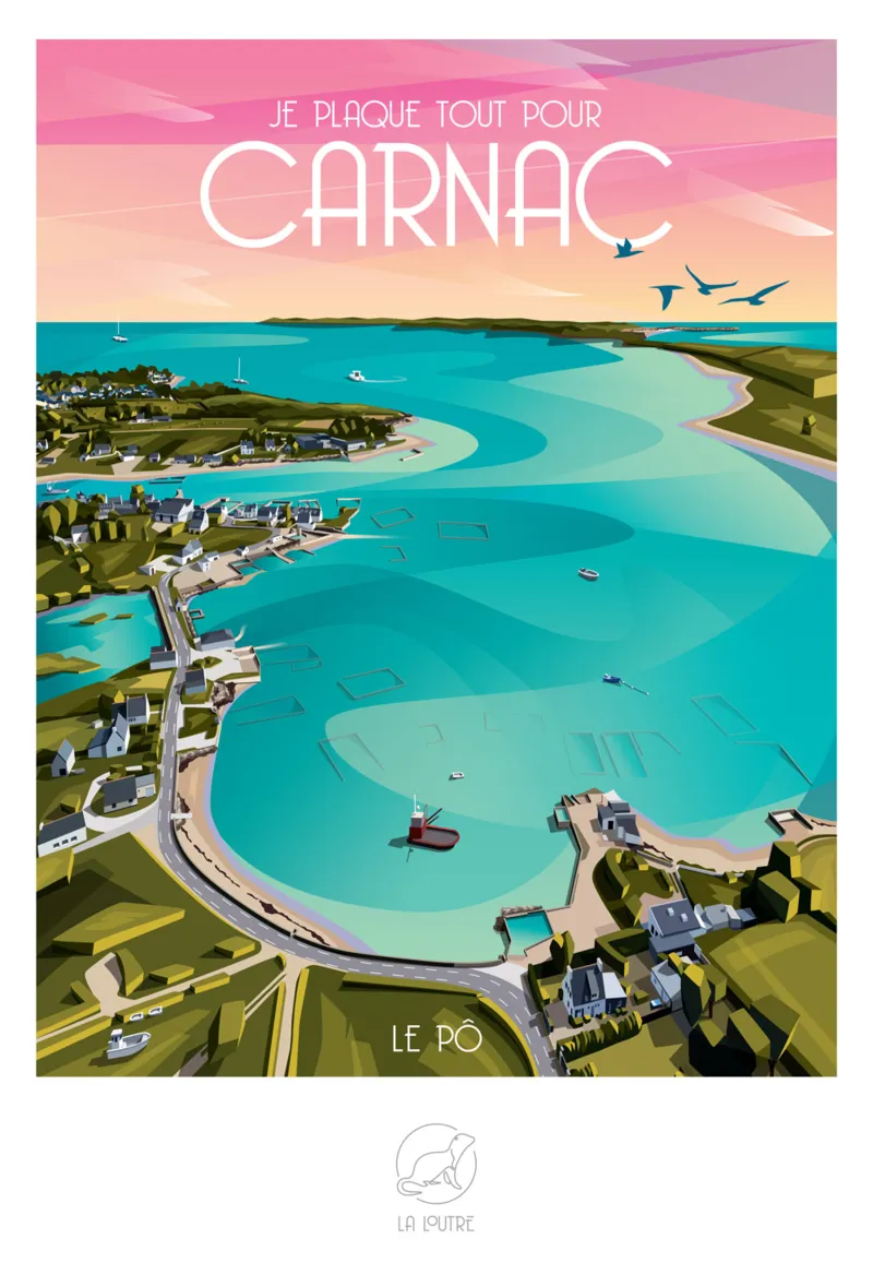 Je Plaque tout pour CARNAC - Le Pô