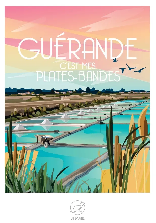 Puzzle Mini 96 Pièces - GUERANDE c'est mes Plates-Bandes