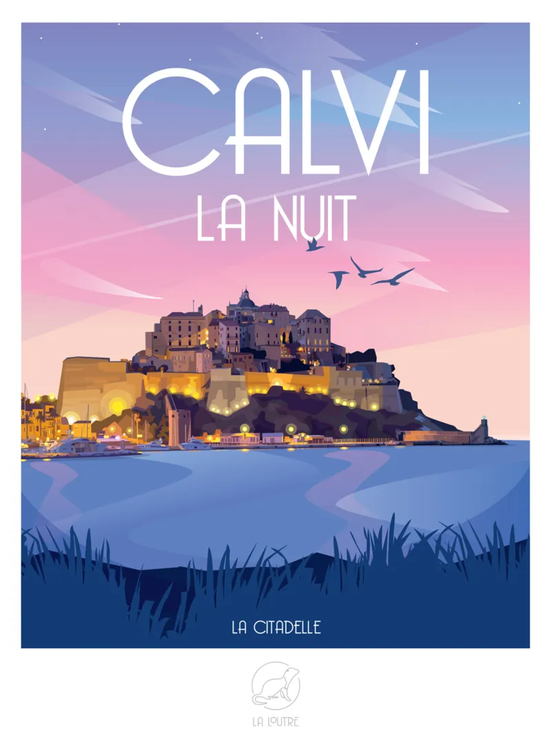 Mini Puzzle - Calvi La Nuit - La Citadelle